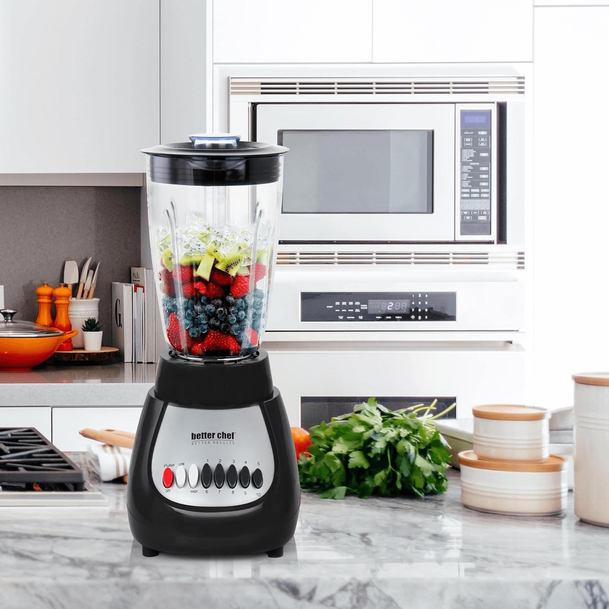 Better Chef Classic 10Speed 6Cup Plastic Jar Blender Jane